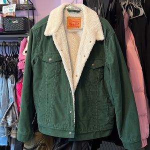 Levi’s Corduroy Sherpa Trucker Jacket